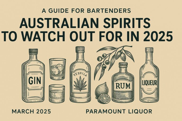 Australian Spirits to Watch Out for in 2025 – A Guide for Bartenders