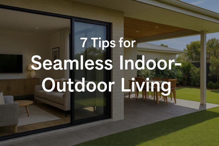 How to Seamlessly Blend Indoor and Outdoor Spaces in Your New Home